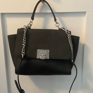 Michael Kors Black Satchel Bag